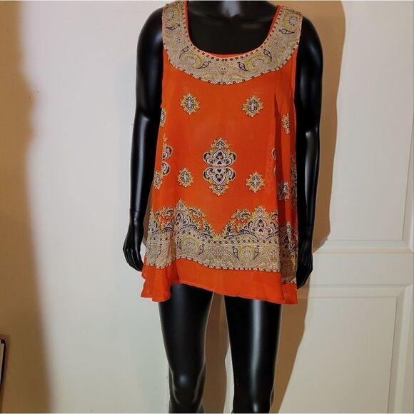 BRAND NEW COLOR OF INDIA SLEEVELESS ROUNDNECK LINE WOMEN"S TOP - Picture 2 of 16